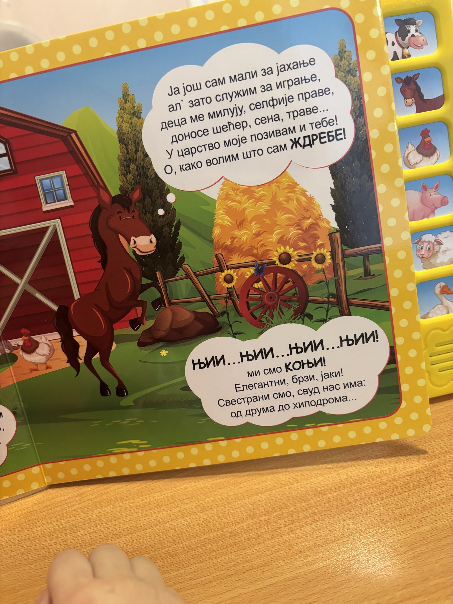 Zvučna knjiga – Životinje sa farme