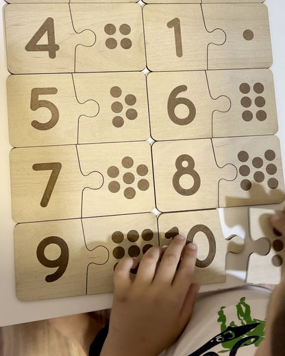 Puzzle sa brojevima (4god+)