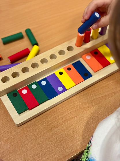 Montesori drvena igračka