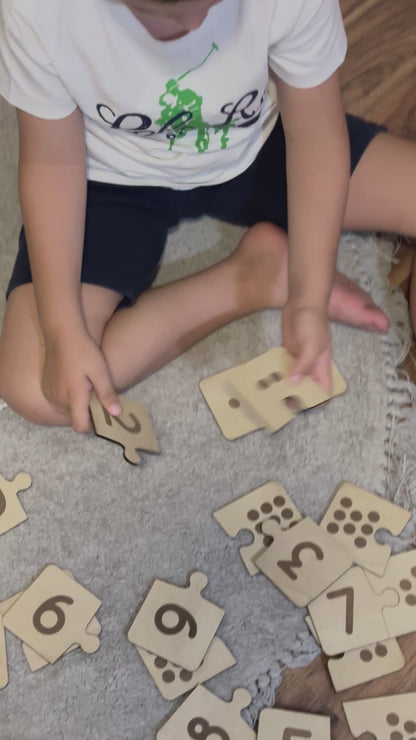 Puzzle sa brojevima (4god+)